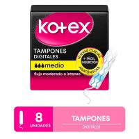 Tampones Medio x 8 un