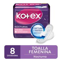 Toallas Femenina Nocturnas con alas x 8 un