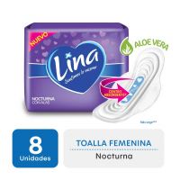 Toallas Femeninas Nocturnas con alas x 8 un