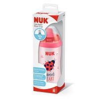 Vaso NUK Flexi Cup con sorbete Rosa