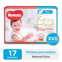 Pañales Natural Care Ellos XXG (+14 kg) x 17 un
