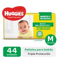 Pañal Huggies Triple Protección Mx44
