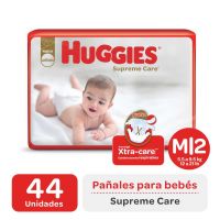 Pañales Huggies Supreme Care Jumbo M x 44 u