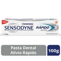 Sensodyne Rápido Alivio Blanqueador Pasta Dental para Dientes Sensibles, 100g