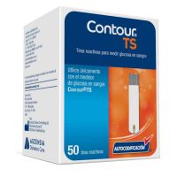 Contour TS tiras reactivas x 50.