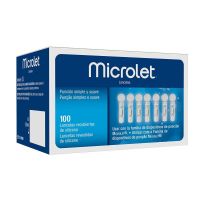 Microlet lancetas x 100