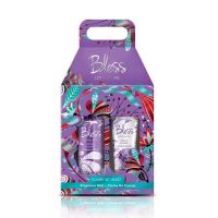Estuche Bless Flower Violet Fragancia 120 ml + Crema para el cuerpo 120 ml