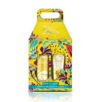 Estuche Bless Flower Yellow Fragancia 120 ml + Crema para el cuerpo 120 ml