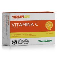 Suplemento Vitaminway Vitamina C con Zinc x 30 comprimidos