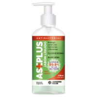 Jabon Liquido Antibacterial ASEPLUS x 250 ml.