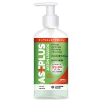 Jabon Liquido Antibacterial ASEPLUS x 500 ml.