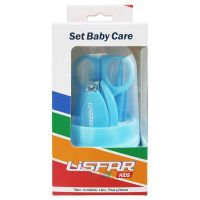 Lisfar Set De Bebe Tijera + Cortauñas + Lima + Pinza Mocos