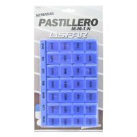 Pastillero semanal 4 tomas x 1 unidad