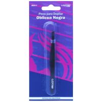 Pinza p/depilar oblicua negra