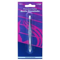 Pinza de Depilar Lisfar Recta Niquelada HS031-5