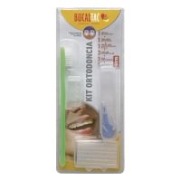BUCAL TAC Kit de Ortodoncia: Cepillo C/Capuchón, Cera, Mango Interd., 3 Repuestos y Caja Contenedora.
