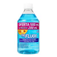 Enjuague Bucal Tac Fluor sabor Menta 500 ml