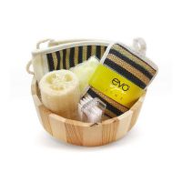 Evo Spa Set Redondo Madera