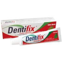 Crema Adhesiva Dental Dentifix Sabor Menta x 40 gr