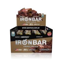 Barra Gentech Iron Bar sabor chocolate x 20 u
