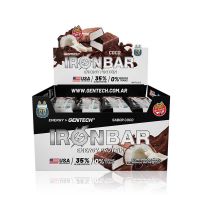 Barra Gentech Iron Bar sabor coco x 20 u