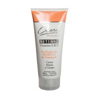 Crema Manos y Cuerpo Retinol AREX , Humectante x 200gr