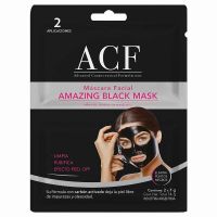 Set X2 Acf Amazing Black Máscara Facial Puntos Negros X 7grs
