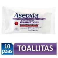 Toallitas Asepxia 10 uns