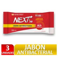 Jabón Next AB Antibacterial x 3 u