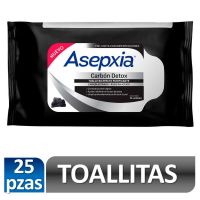 Toallitas Asepxia Carbón 25 uds