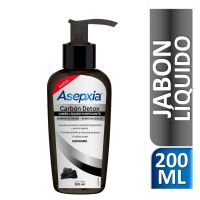 Jabón Líquido Asepxia Carbón 200 ml
