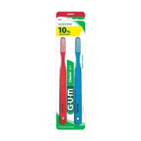 Gum Classic 311 Cepillo De Dientes Suave Plano 3 Hileras 2un