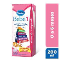 Leche Infantil Líquida SanCor Bebé Etapa 1, 200ml