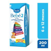 Leche Infantil Líquida SanCor Bebé Etapa 2, 200ml