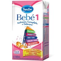 Pack de Fórmula Láctea Sancor Bebé 1 0-6 meses x 12 un
