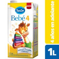 Leche Infantil Líquida SanCor Bebé Etapa 4, 1lt