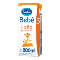 Leche Infantil Líquida SanCor Bebé Etapa 3, 200 ml