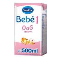 Leche Infantil Líquida SanCor Bebé Etapa 1, 500 ml