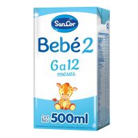 Leche Infantil Líquida SanCor Bebé Etapa 2, 500 ml