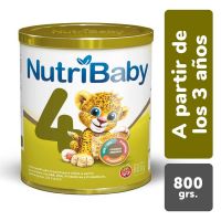 Fórmula Láctea Infantil en Polvo Nutribaby 4 x 800 gr