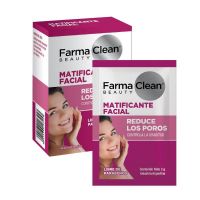 FARMACLEAN BEAUTY MATIFICANTE FACIAL x 4 u