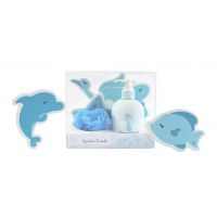SET Aquatic’s Friends - Shampoo & body gel + Esponja + Juguetes de Baño.