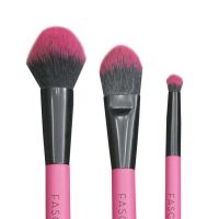 Set de Brochas Fascino Pouch Pink x 3 unidades