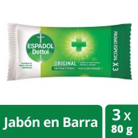 Jabón de tocador Espadol ORIGINAL 80gr x 3u