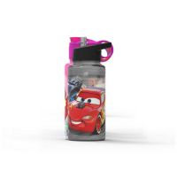 Botella Cars Straw Top 500 ml