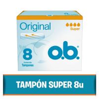 Tampones OB Original Super x 8 unidades