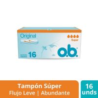 Tampones OB Original Super x 16 unidades