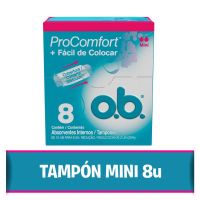 Tampones OB Procomfort Mini x 8 unidades