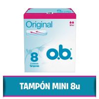 Tampones OB Original Mini x 8 unidades