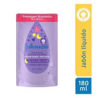 Repuesto Jabón Liquido Johonson Baby Hora de Sueño x 180 ml